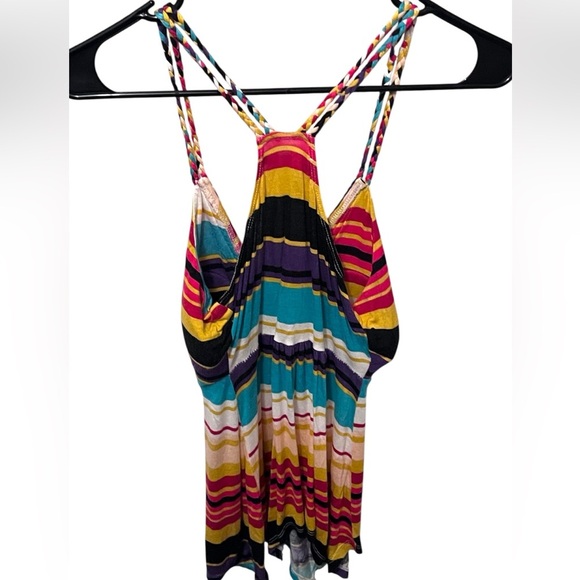 American Rag Multicolor Striped Tank Top - Picture 4 of 4